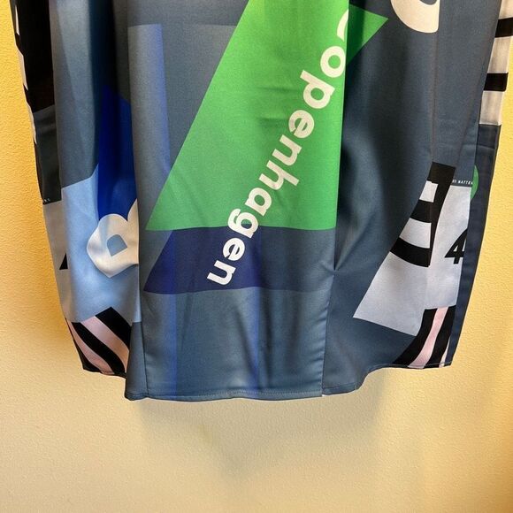 Matter Matters Mokita Midi Summer Dress Grey One Size Oversized Designer - Picture 13 of 16